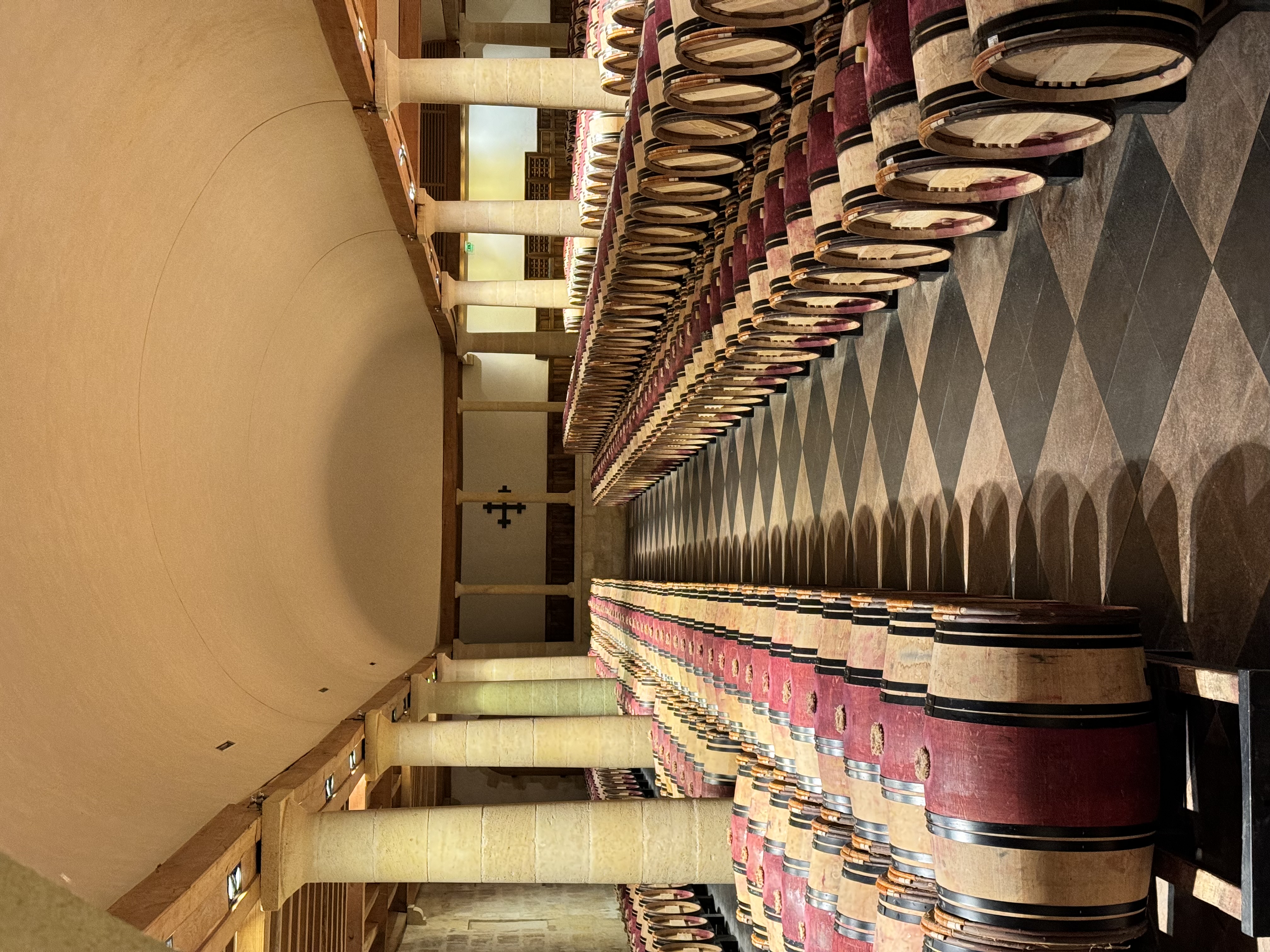 a barrel room