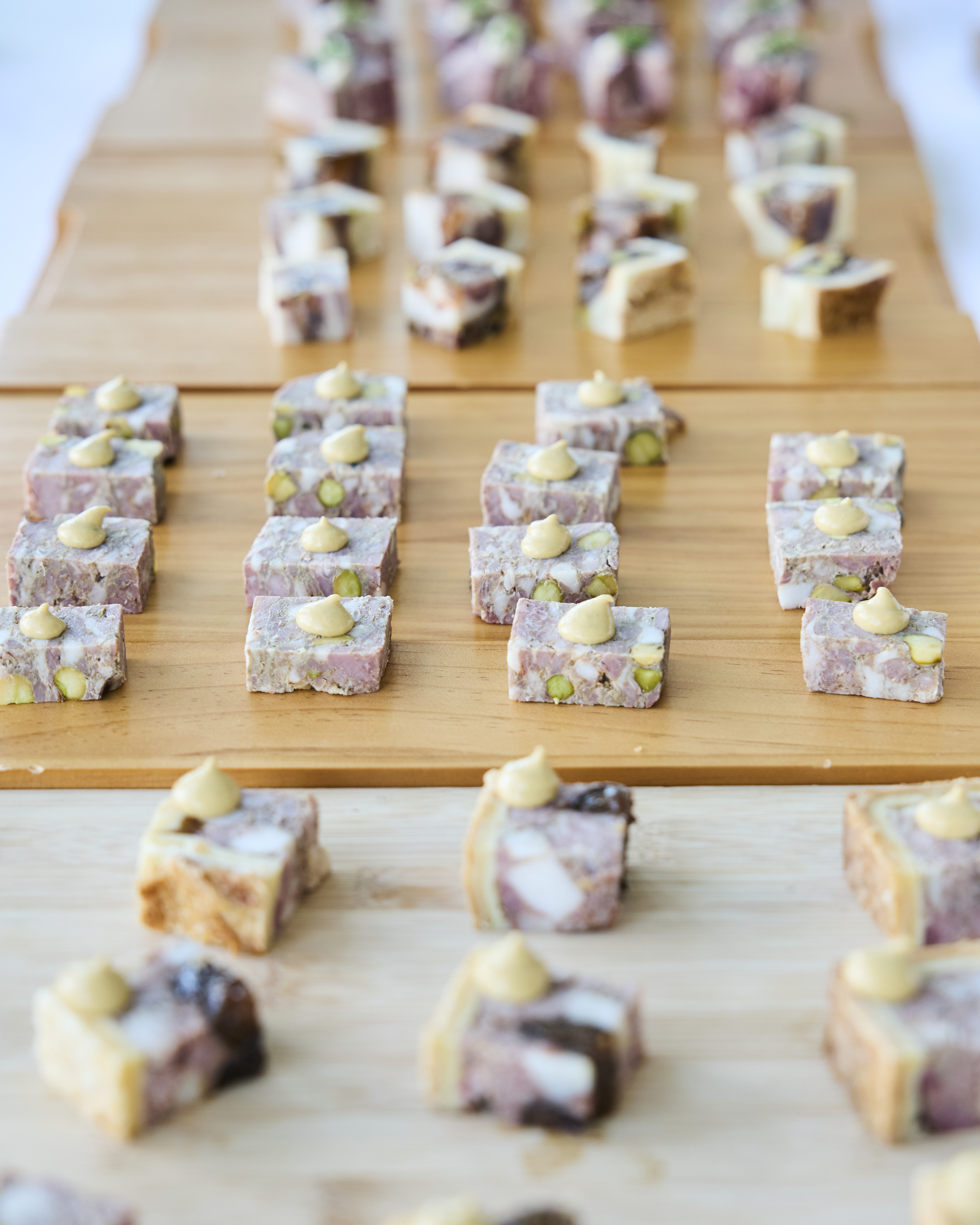 One of the many amazing bites at The Grand Tasting of La Fete 2024. Photo courtesy of @jamescfrench