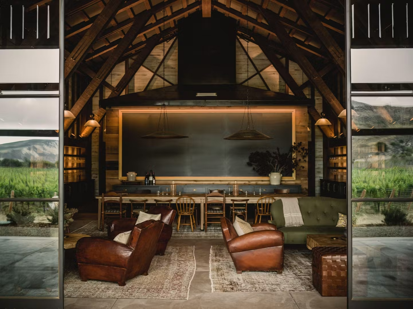 The Interior of The Barn at The Hilt