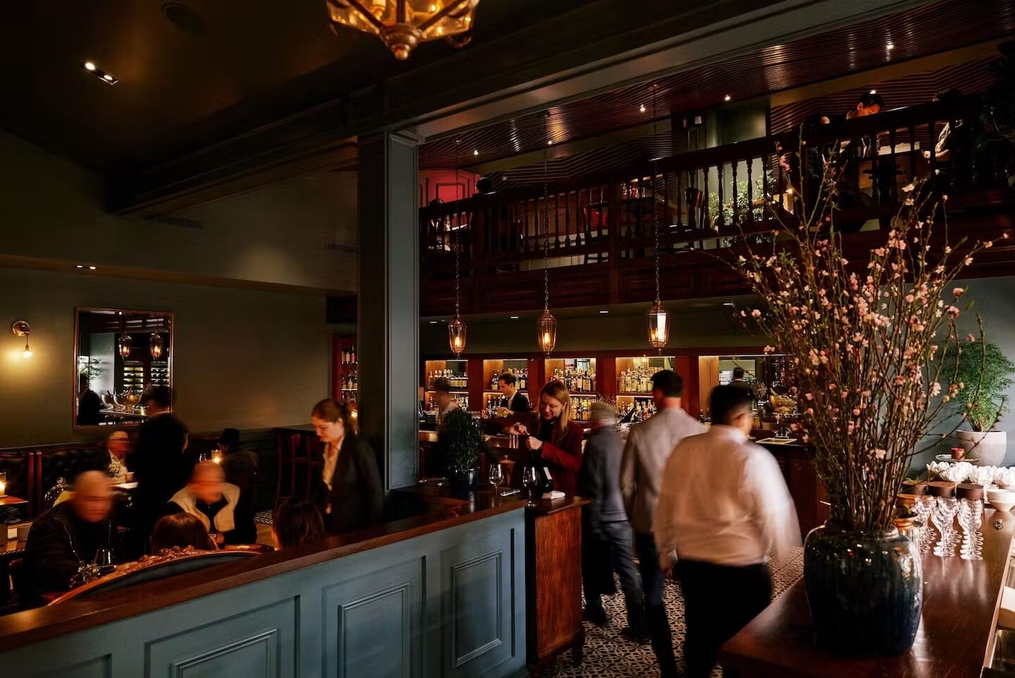 The bustling dining room at Manzke