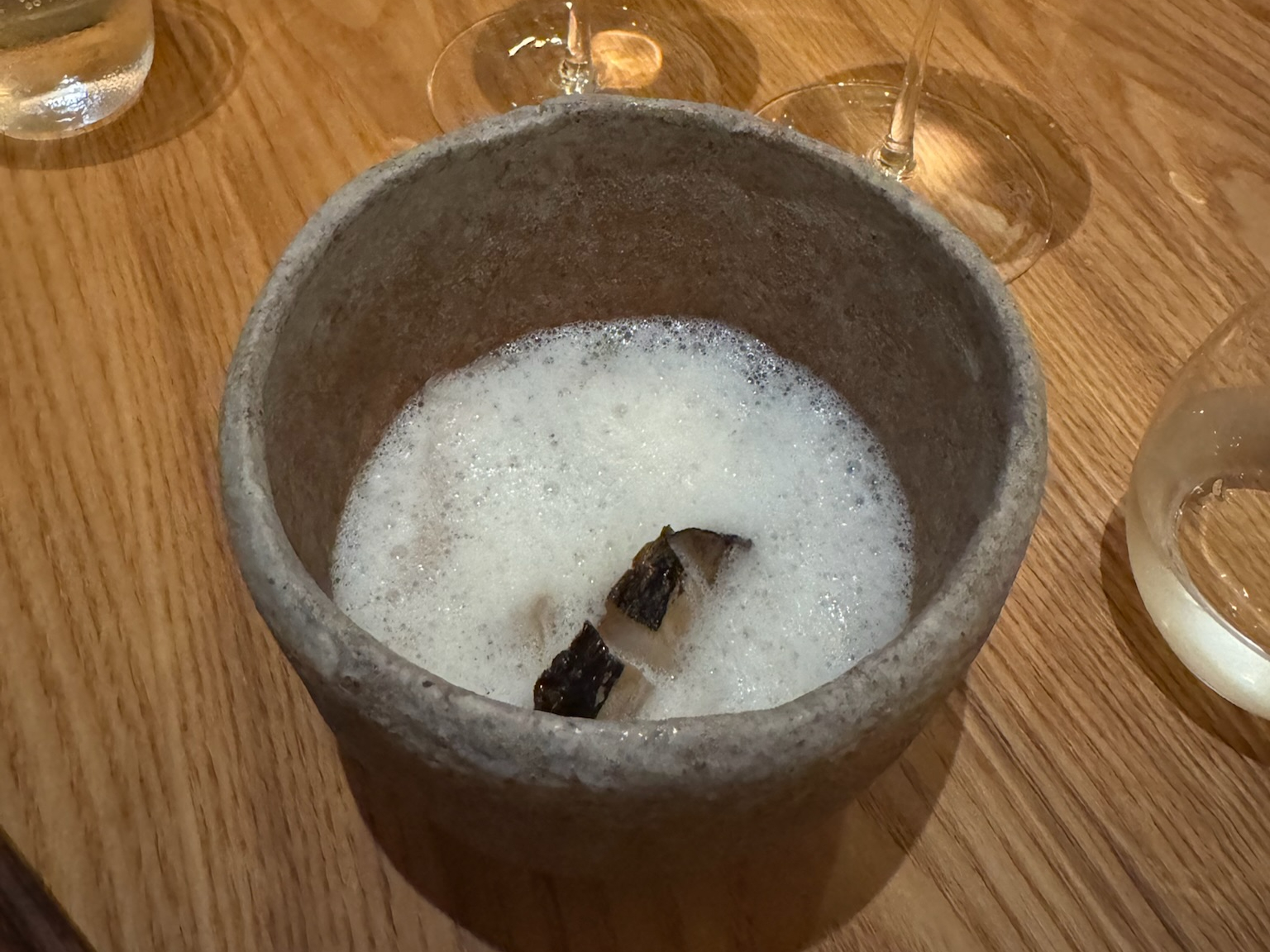 Dungeness Crab – Every Part with smoked yam and curry spices