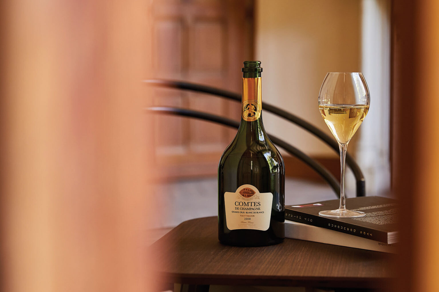 The 2008 vintage of Taittinger Comtes de Champagne Blanc de Blancs