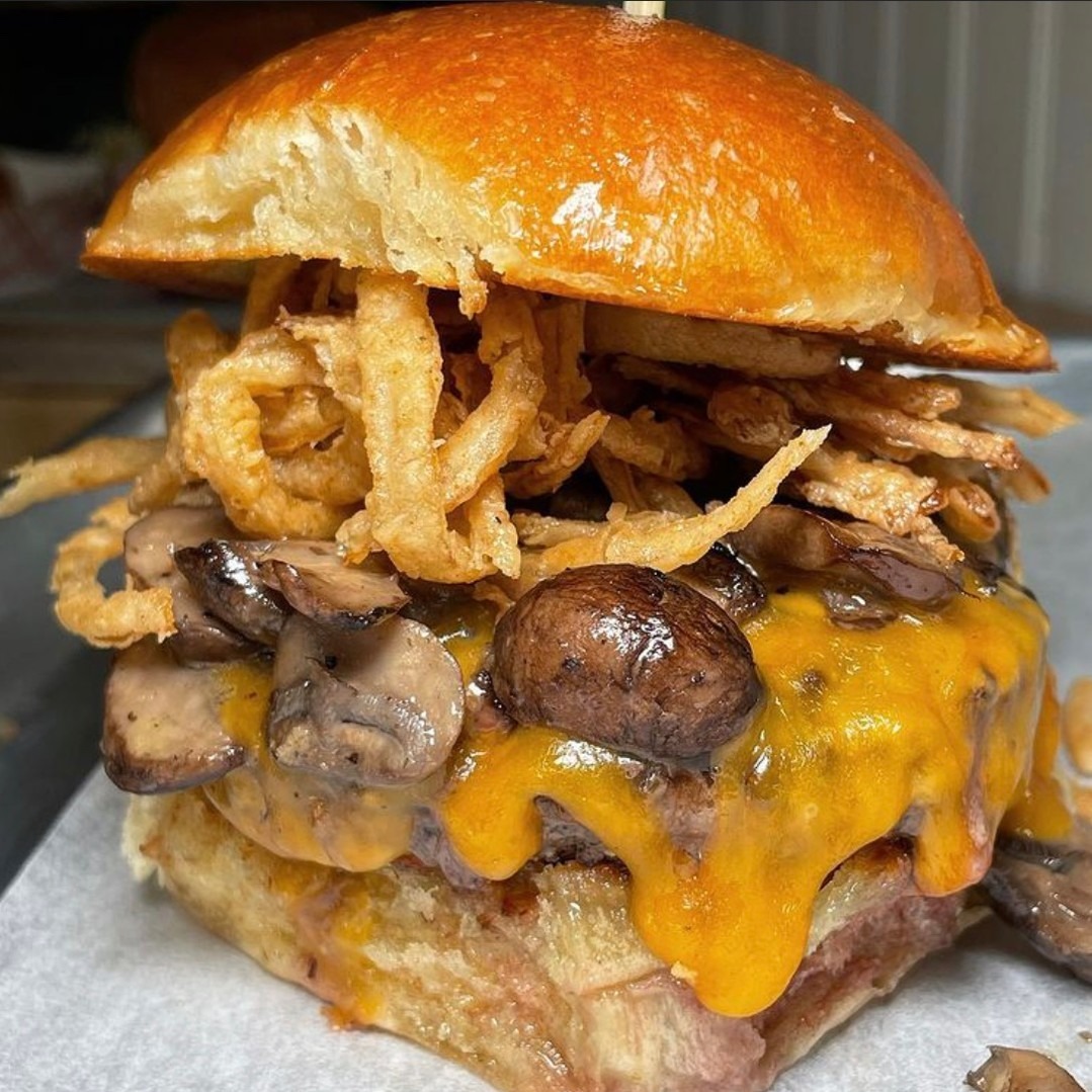 The Bronson's Bacon Burger at Bronson's Burger