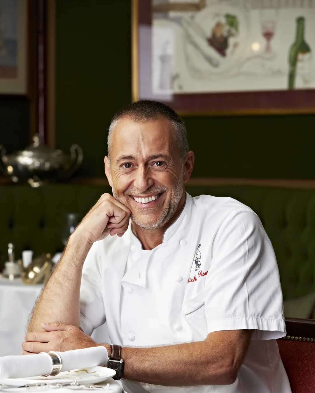 Portrait of Michel Roux