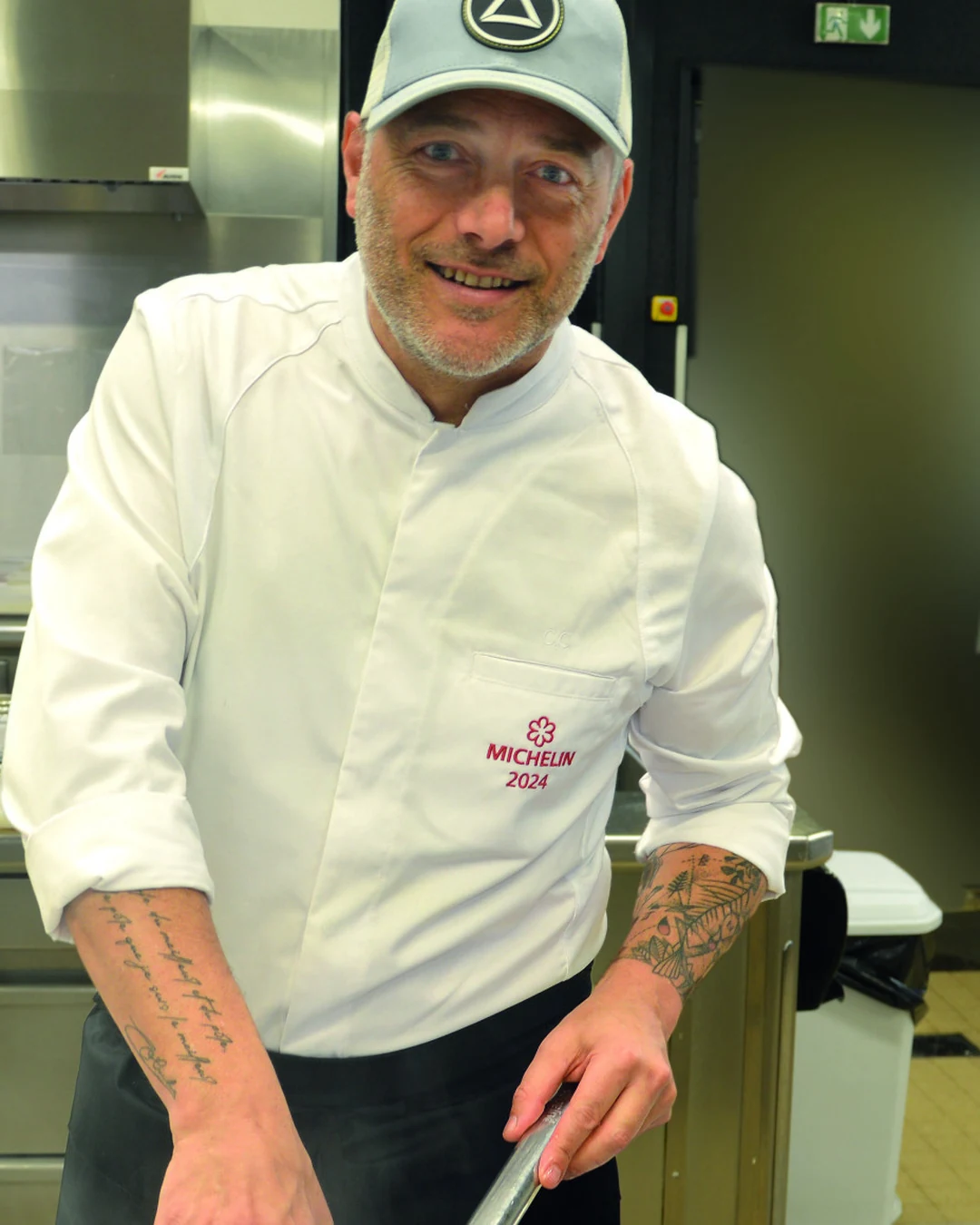 Portrait of Chef Christophe Chiavola