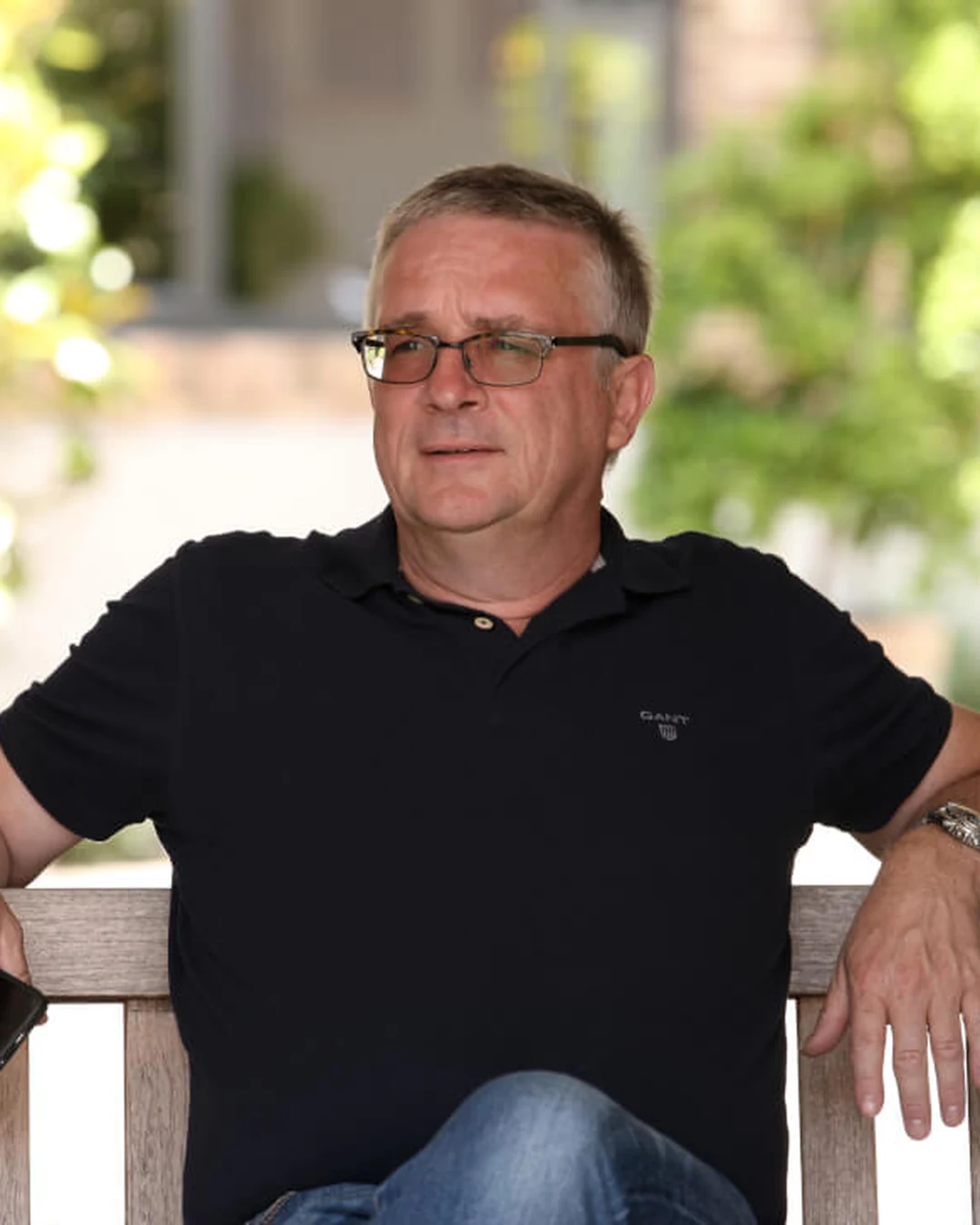 Portrait of Hansjörg Rebholz