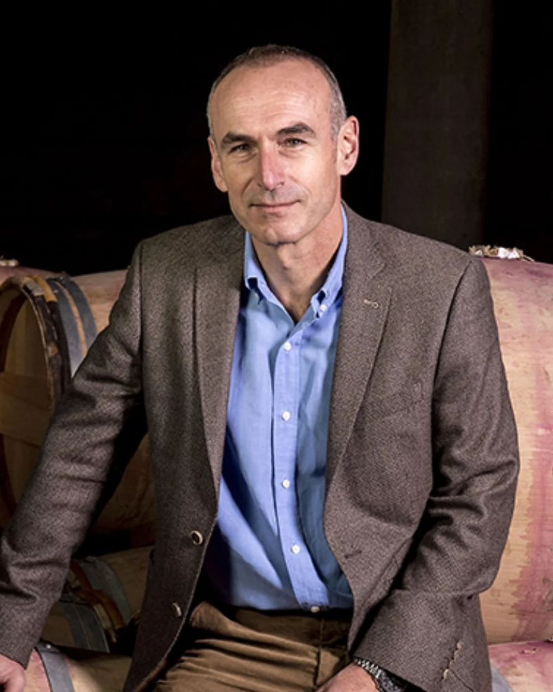 Oenologist Eric Kohler