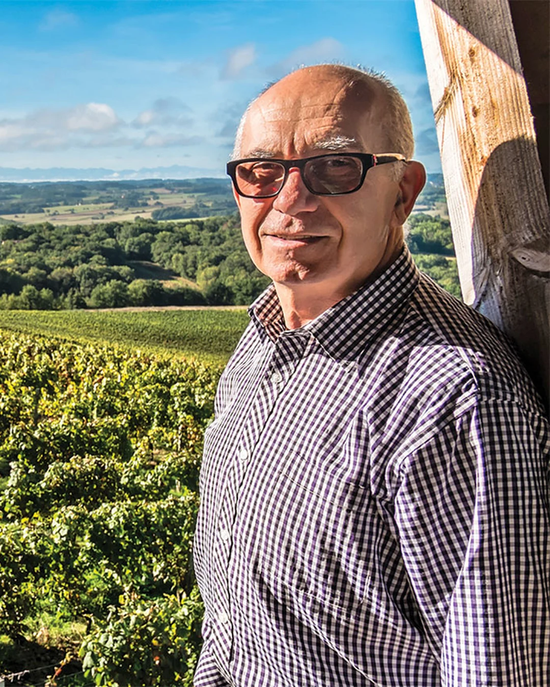 Portrait of Alain Brumont