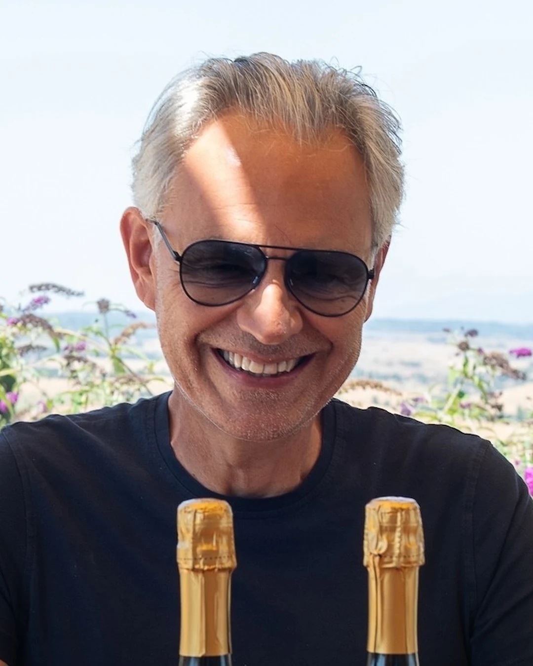 Portrait of Andrea Bocelli; Alberto Bocelli
