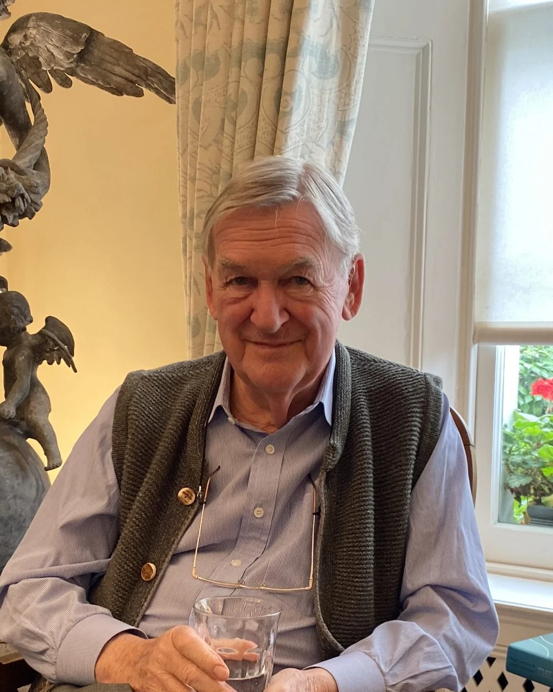 Portrait of Hugh Johnson OBE