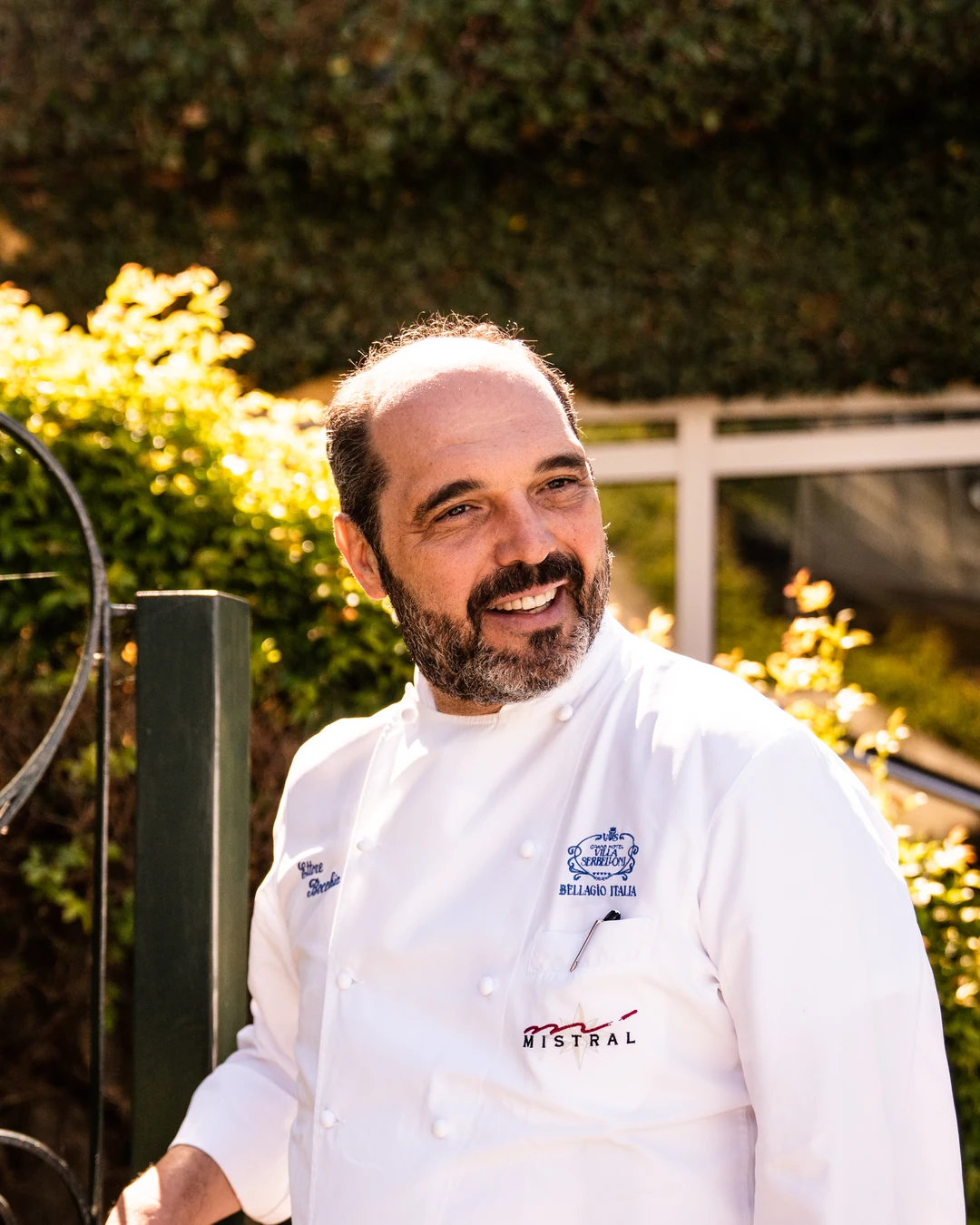 Portrait of Chef Ettore Bocchia