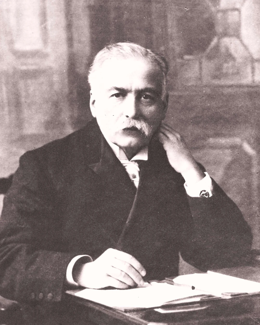 Portrait of Georges Auguste Escoffier