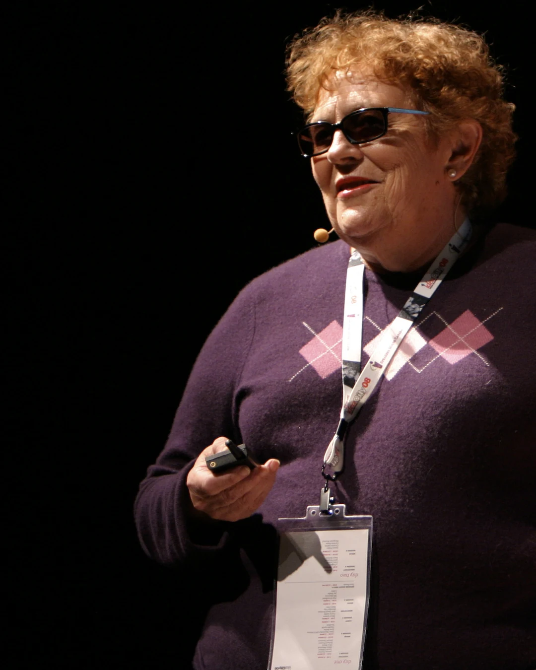 Portrait of Gina Mallet