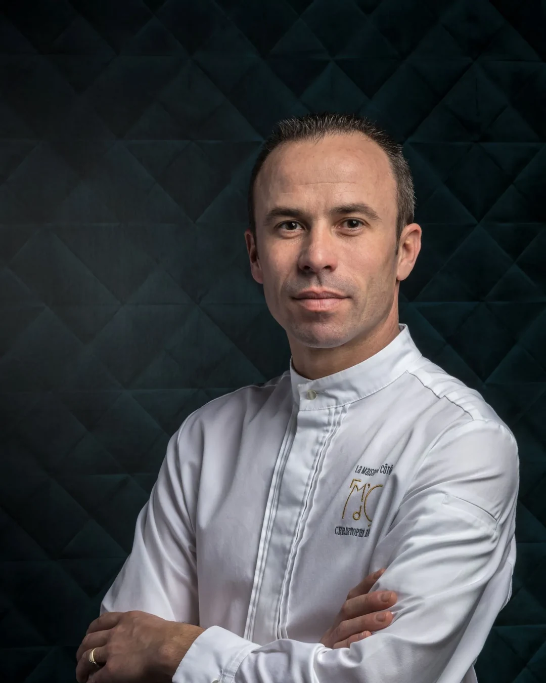 Portrait of Chef Christophe Hay