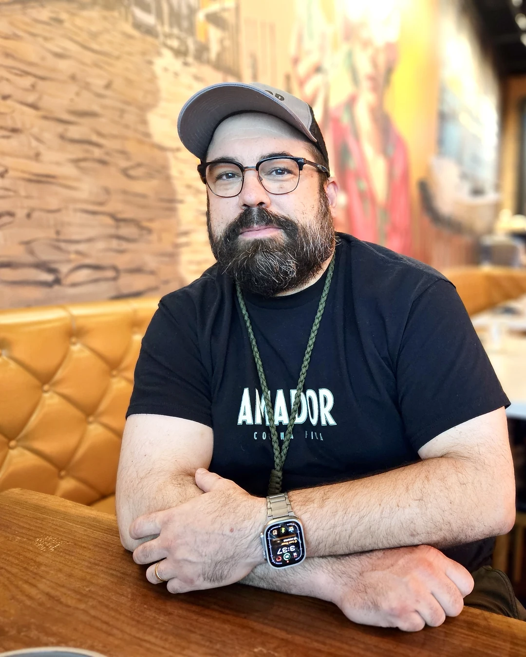 Portrait of Oscar Amador Edo