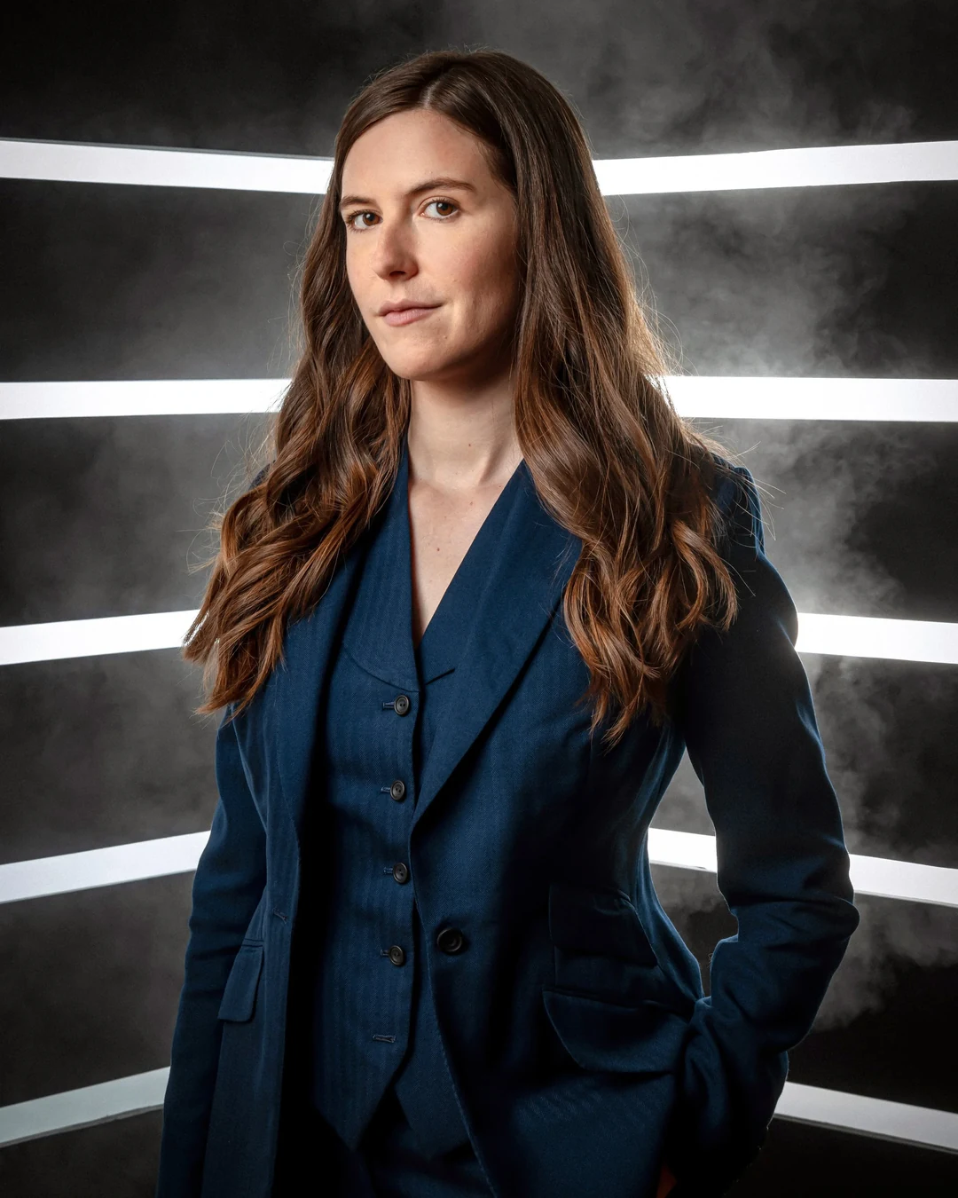 Portrait of Victoria James