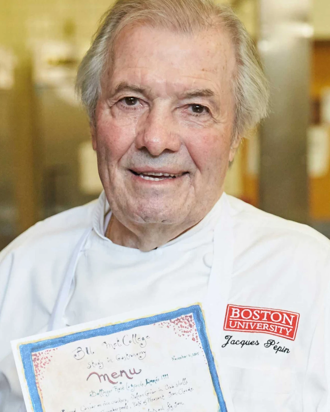 Portrait of Jacques Pépin