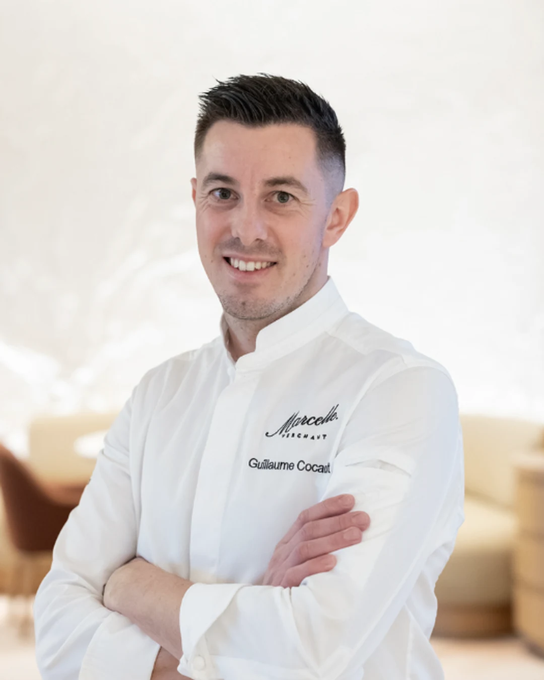 Portrait of Chef Guillaume Cocault