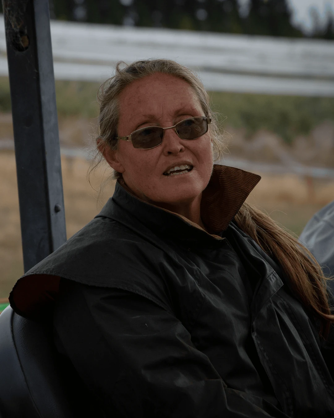 Portrait of Diane Holding