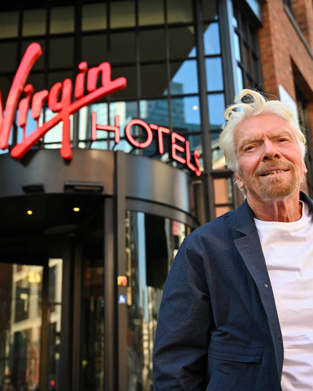 Portrait of Richard Branson